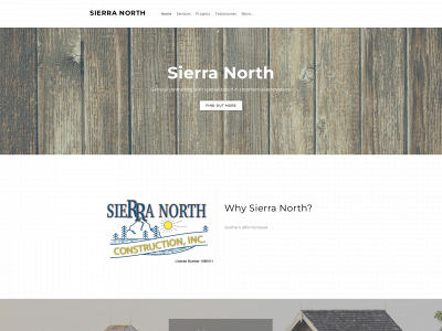 www.sierranorthconstruction.org snapshot
