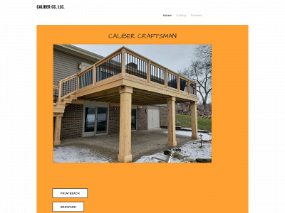 www.calibercconstruction.com snapshot
