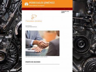 periciasjimenez.es snapshot