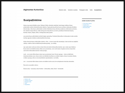 kurlavicius.lt snapshot