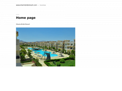 sharmbrideresort.com snapshot
