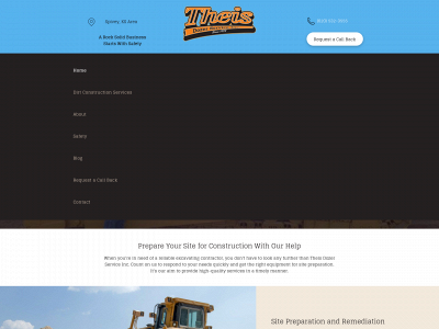 theisdozerservice.com snapshot