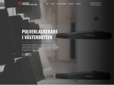 vannaspulverlack.se snapshot