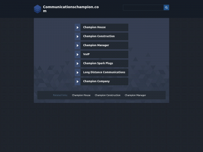 communicationschampion.com snapshot