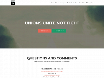therealworldpeace.com snapshot