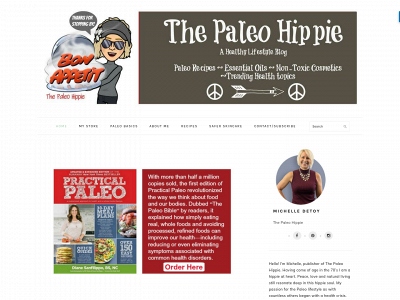 thepaleohippie.com snapshot