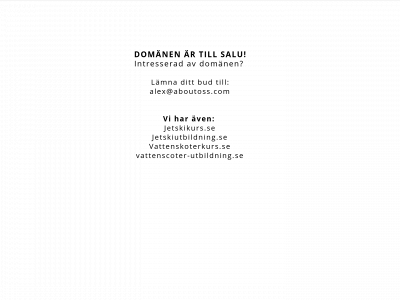 vattenskoter-utbildning.se snapshot