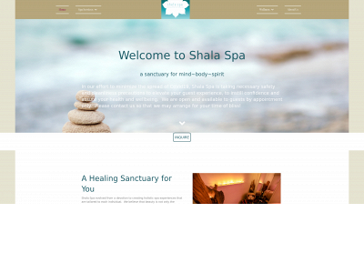 shalaspa.com snapshot