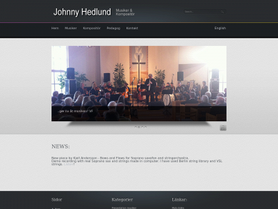 johnnyhedlund.se snapshot