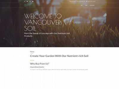 vancouversoil.com snapshot