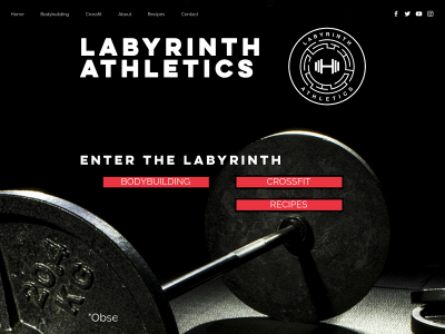 labyrinthathletics.co.uk snapshot