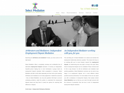 selectmediation.co.uk snapshot