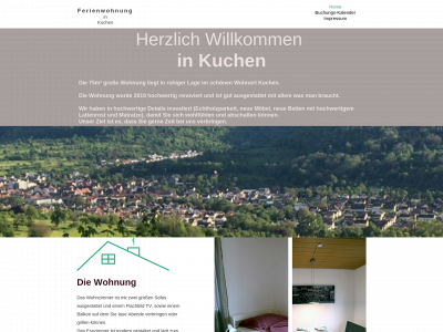 ferienwohnung-in-kuchen.de snapshot