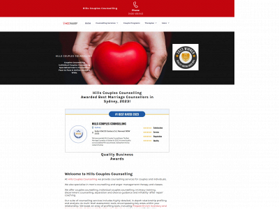 hillscouplescounselling.com snapshot