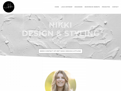 nikkivanbeek.com snapshot