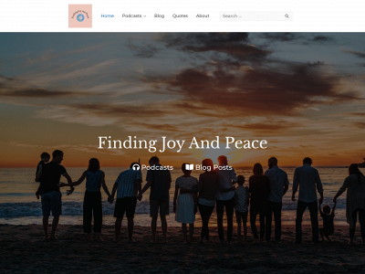 findingjoyandpeace.com snapshot