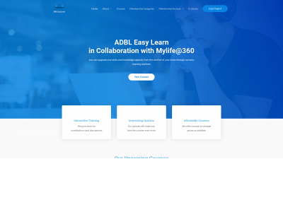 adbleasylearn.com snapshot