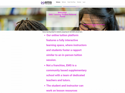 emstutors.com snapshot
