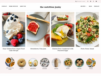 www.thenutritionjunky.com snapshot