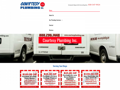 courtesyplumbing.com snapshot