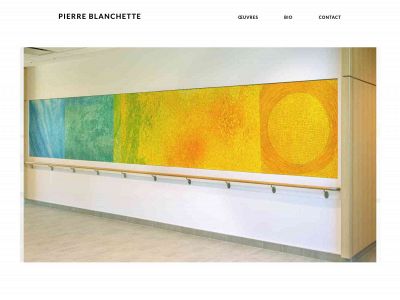 pierreblanchette.com snapshot