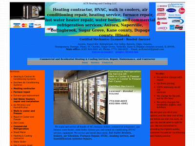 acrhvacrefrigeration.com snapshot