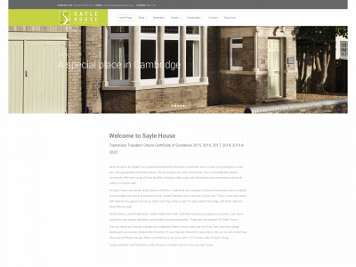 saylehouse.co.uk snapshot