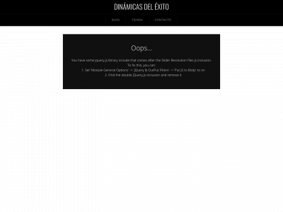 dinamicasdelexito.com snapshot