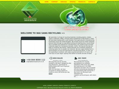 waisangrecycle.com snapshot