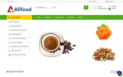 alifood.lt snapshot