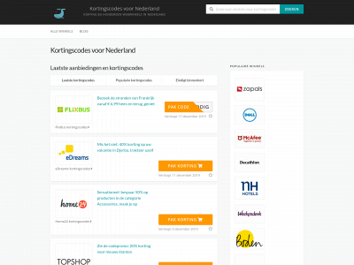 kortingscode-voor.nl snapshot