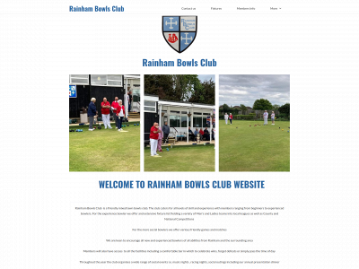 rainhambowlsclub.co.uk snapshot