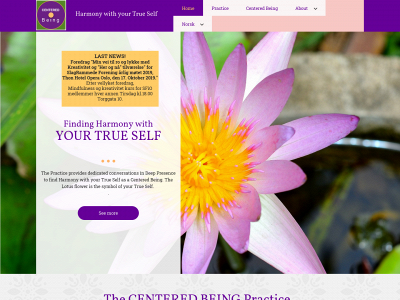 centered-being.com snapshot