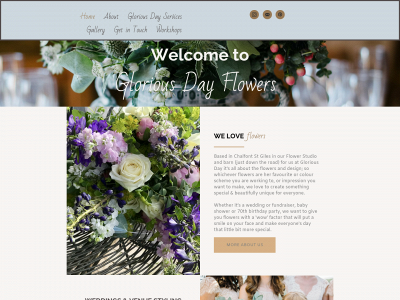 gloriousdayflowers.com snapshot
