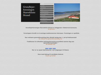 starreklinte-strand.dk snapshot