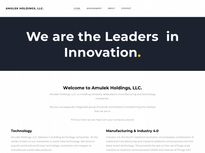 amulekholdings.com snapshot