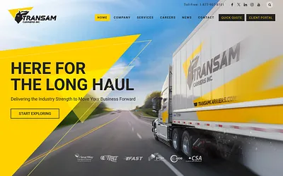 transamcarriers.com snapshot