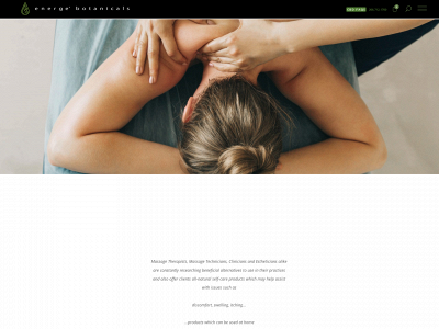 energe-botanicals.com snapshot