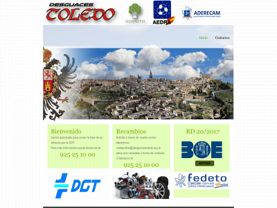 desguacestoledo.org snapshot
