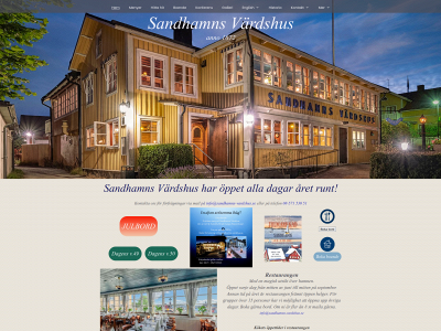 sandhamnsvärdshus.se snapshot