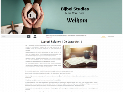 bijbelstudiesmarcvanlaere.be snapshot