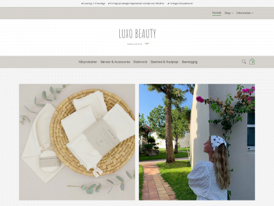 luxobeauty.dk snapshot