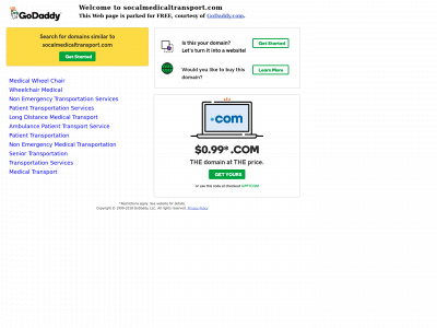 socalmedicaltransport.com snapshot