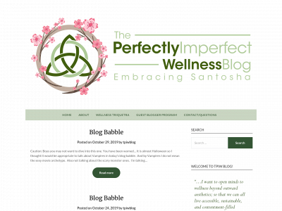 theperfectlyimperfectwellnessblog.com snapshot