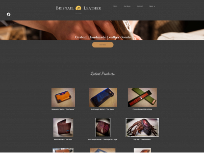 brisnailleather.co.uk snapshot