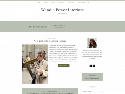 wendiepowerinteriors.com snapshot