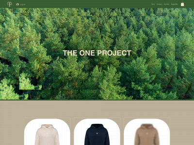 theoneproject.no snapshot
