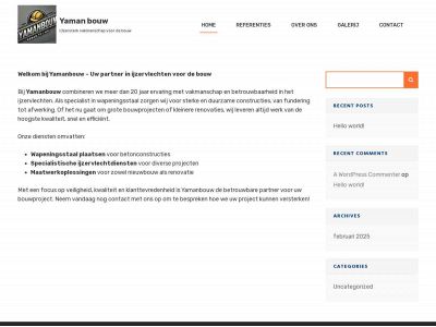 yamanbouw.nl snapshot