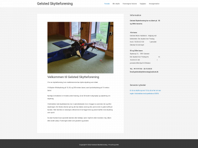 gelstedskytteforening.dk snapshot