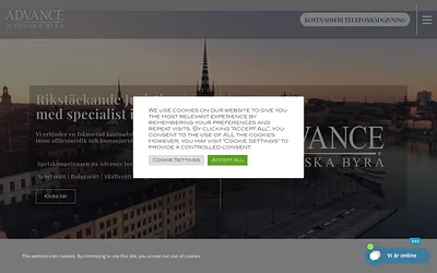 advancelaw.se snapshot
